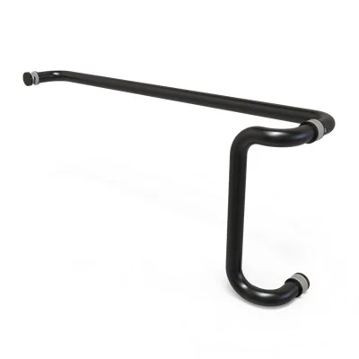 Offset Push Pull Handle Bronze Anodized